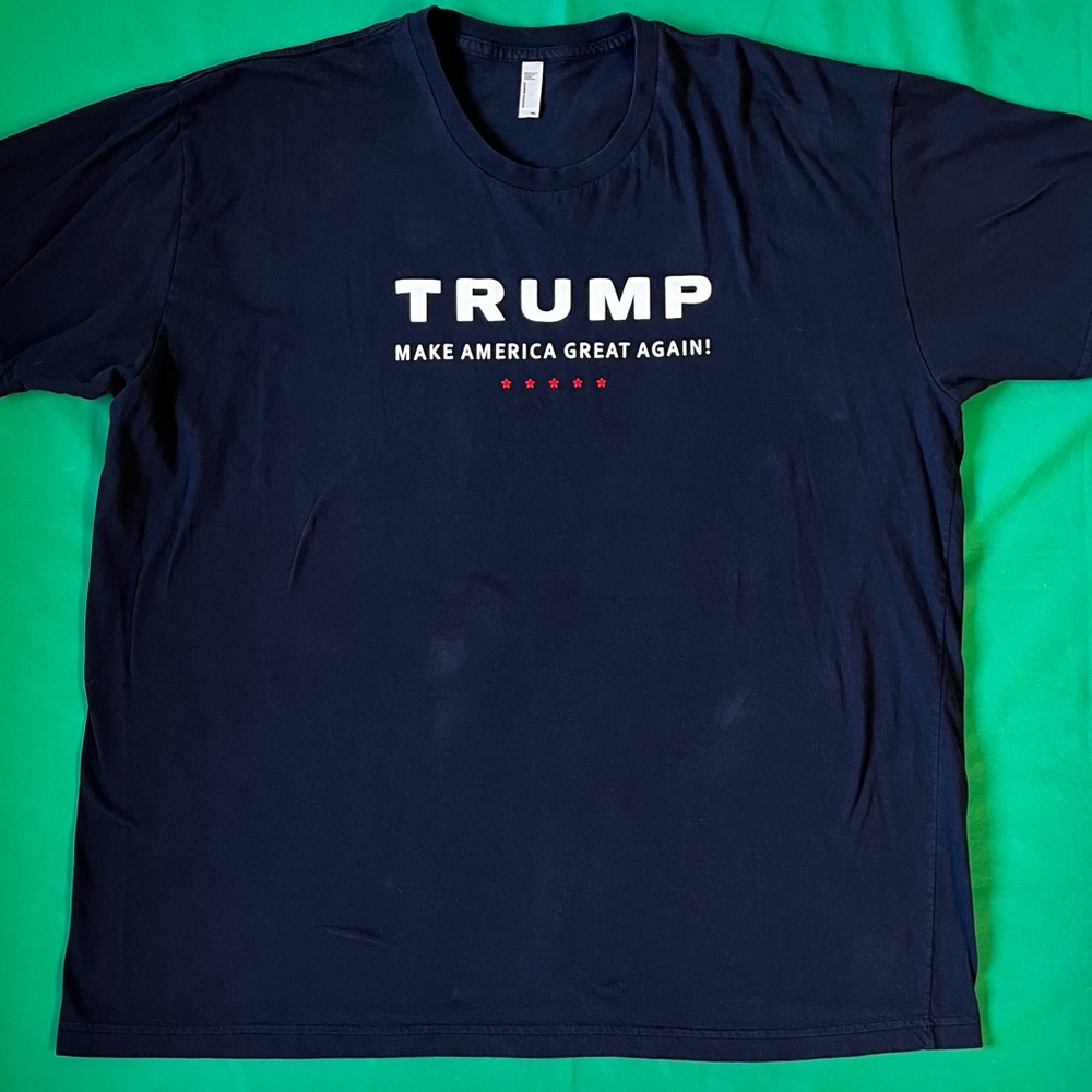 Trump T-shirt Make America Great again Size 3XL Blue